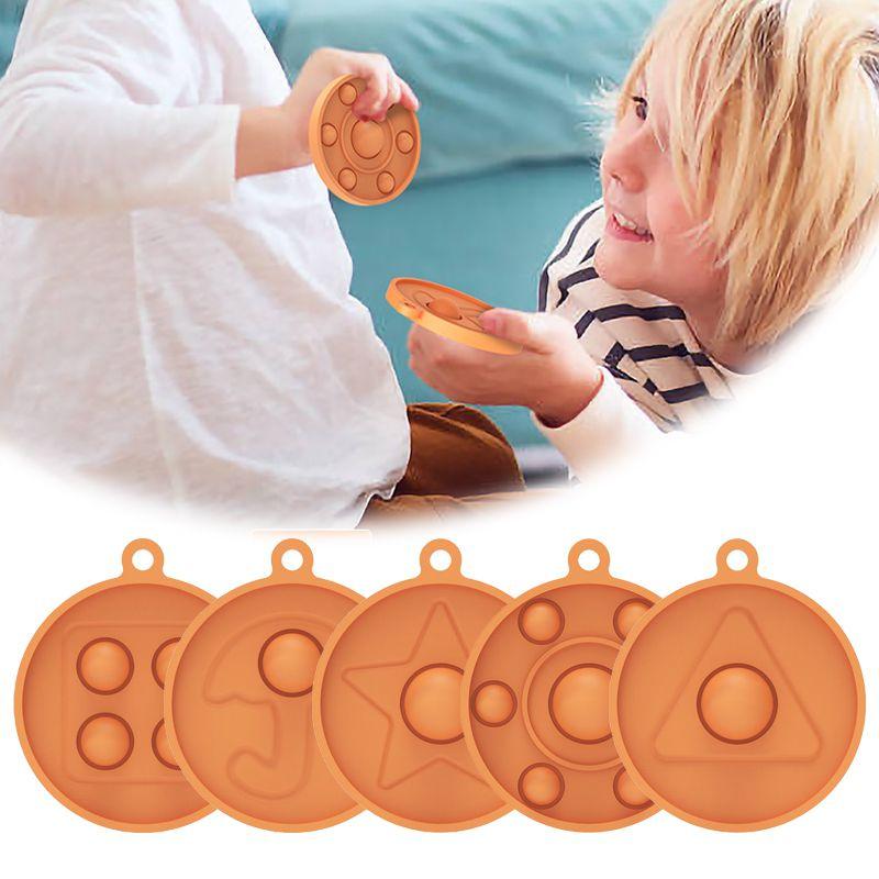 Игра Кальмар Поп Игра Простой Пупырка Попит Нажимной Пузырь Брелок Подвеска Игрушки