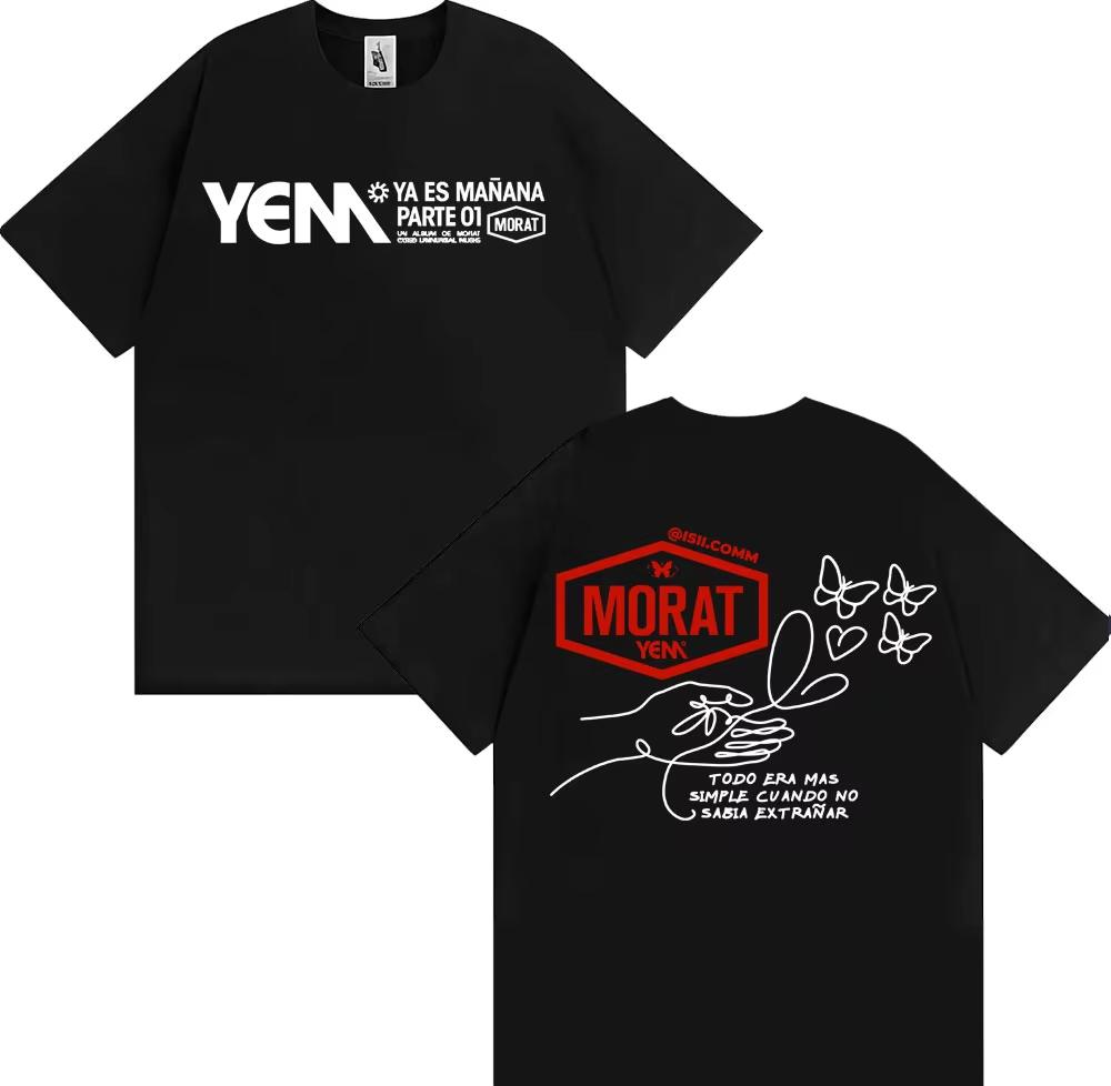 2026 Band Morat Asuntos Pendientes Yem Todo Era Simple Cvando No Sabia Extranar Unisexs and Womens TShirt