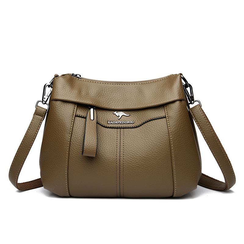 Female Bag Qi Middle-aged Mother Bag Fashion Crossbody Bag Women's Shoulder Bag