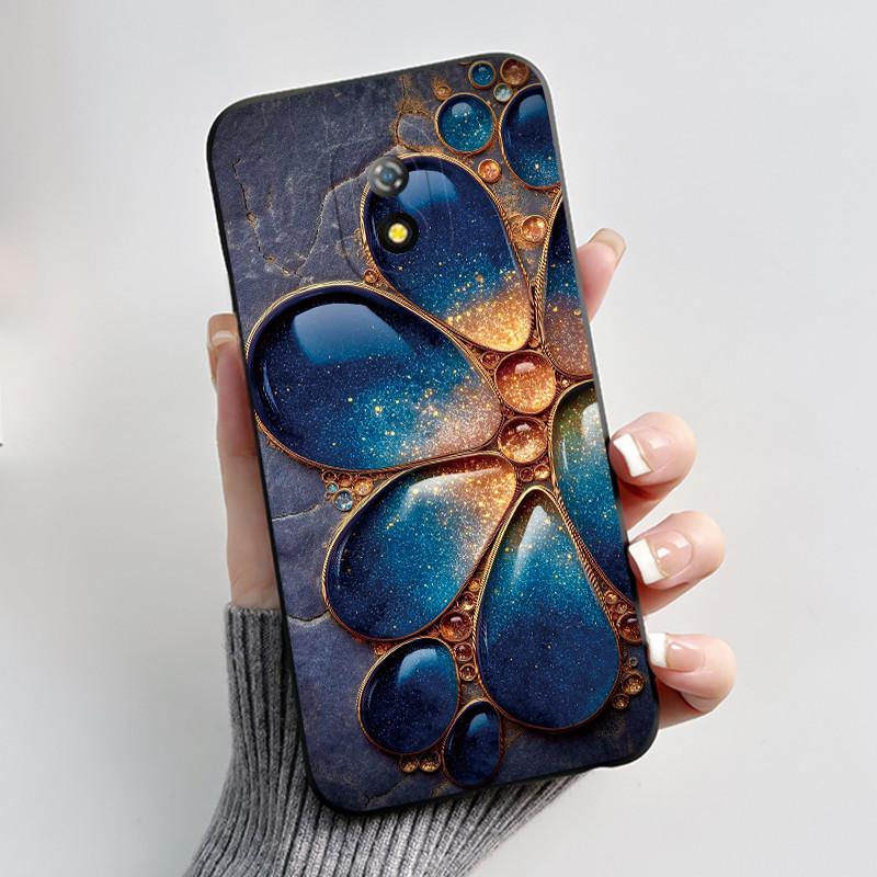 Case For Itel A16/A16 Plus/A23/Itel Alpha Lite Anime Style Bumper Soft Silicone Jelly Black Case Trendy Painted Shockproof Cover