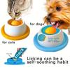 Interactive Yogurt Licking Plate Training Slow Feeder New Pet Lick Toys  For Dogs Cats