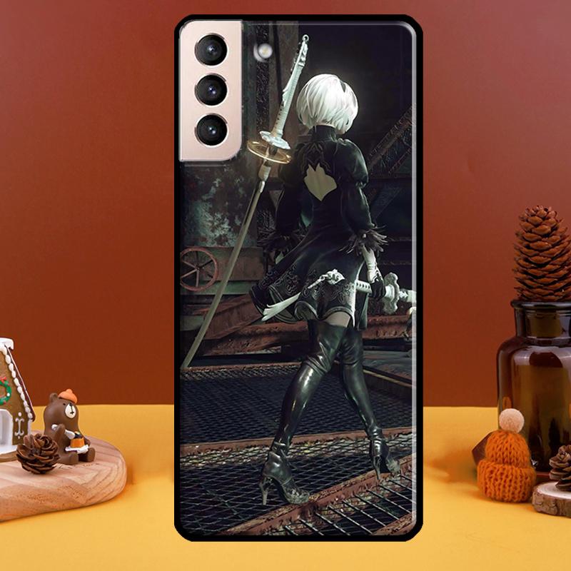 Чехол Nier Automata Lunar Tear Art для Samsung Galaxy S21 S20 FE Note 20 S22 Ultra Note 10 S8 S9 S10 Plus, чехол для телефона