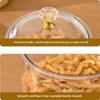 Transparent Flour Grains Storage Jar With Lid Sealed Grains Storage Box Wide Mouth Candy Cookie Jar Tea Kitchen Organizer