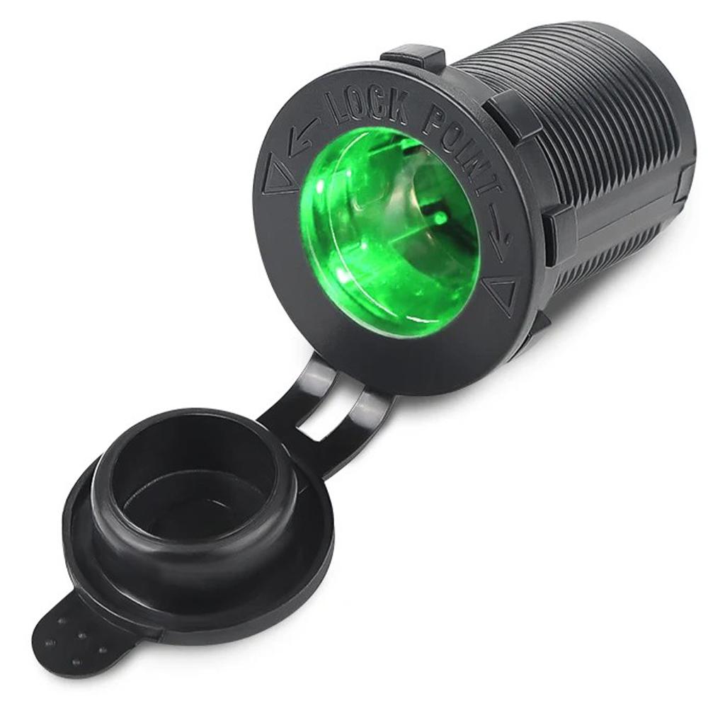 4 цвета гнездо прикуривателя 12 В-24 В водонепроницаемый штекер адаптер розетки автомобиля аксессуары для морской лодки мотоцикла грузовика