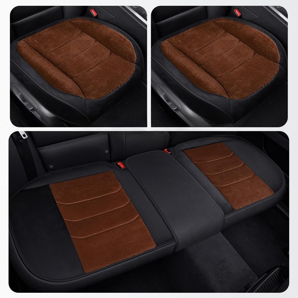Artificial Plush Car Seat Cover Cushion for Bmw 1 Series E81 E82 E87 E88 F20 F21 F52 F40 Auto Accessories