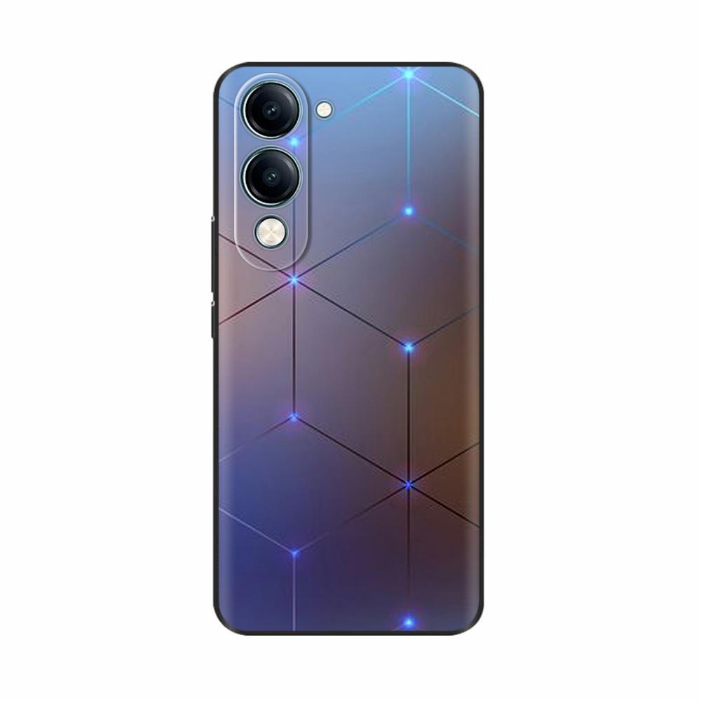 Чехол для Vivo Y19 1915 Мягкий ТПУ Роскошный Милый Силиконовый Чехол Бампер Задняя Крышка Телефона Coque Для Vivo Y19s 2025 Чехлы V2419 Fundas