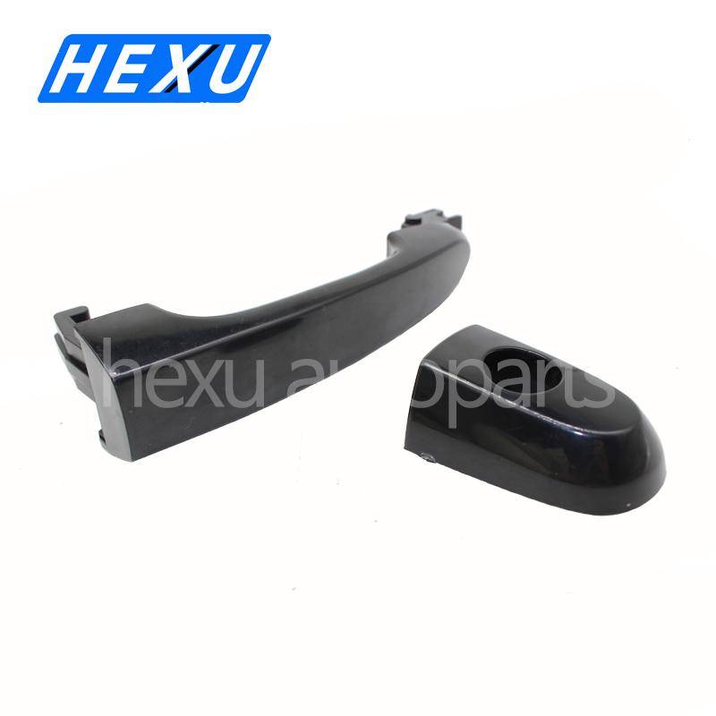 Наружная дверная ручка черного цвета для Kia Sportage 2005-2010 82651-1F010
