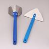 Stainless Steel Spatula Sealing Tools Corner Trowel Plastic Handle Trowel Painting Putty Internal External Corner Putty Scraper