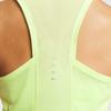 Nike Dri-Fit Удобный Приятный к коже Мягкий Универсальный Однотонный Топ-майка Женские топы Желтый HQ0621701