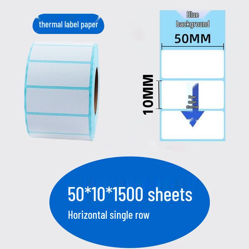 Прочная самоклеящаяся термобумага для электронных весов - наклейки со штрихкодом (Размеры: 80x60, 50x40, 30)