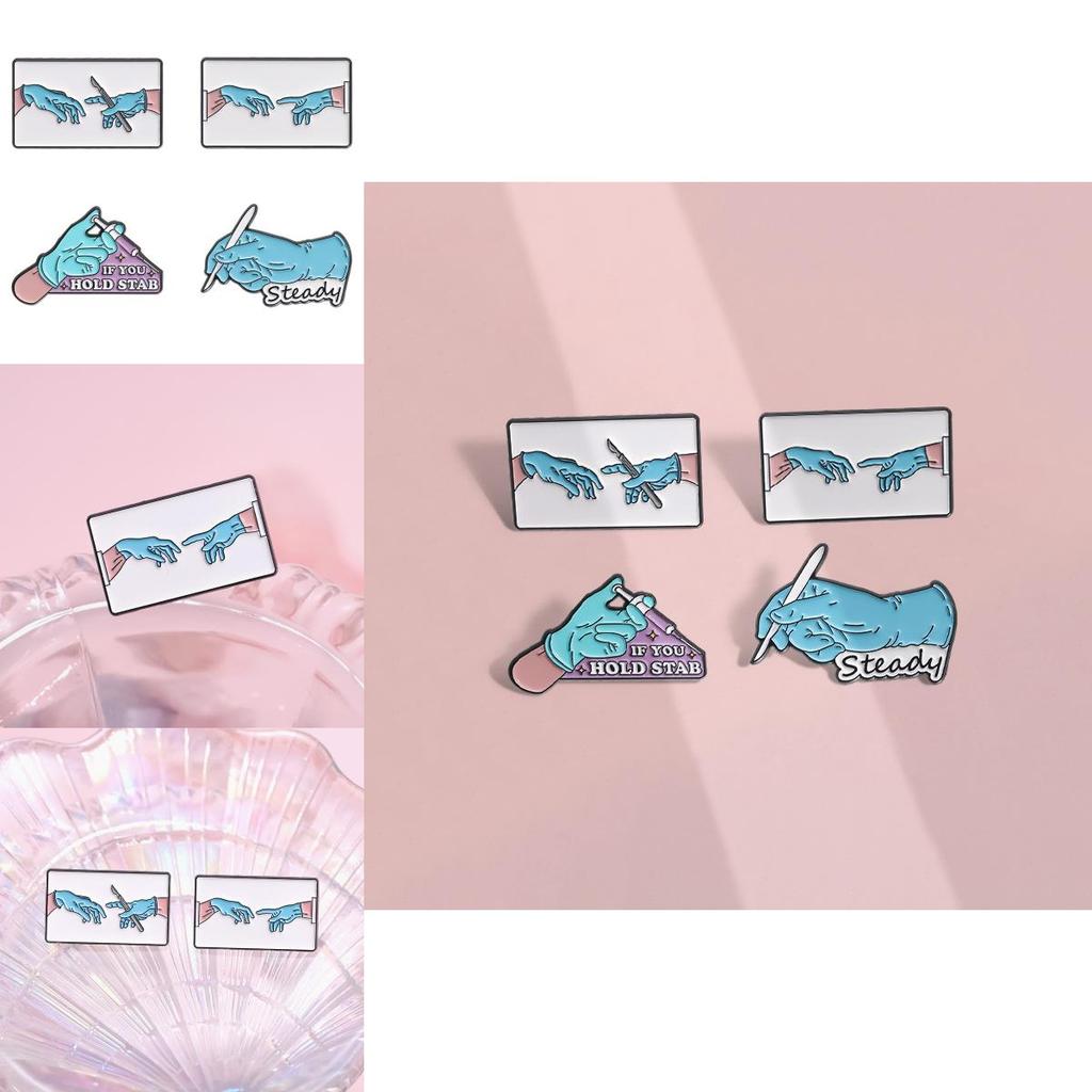 Vibrant Cartoon Themed Brooch With Adjustable Design Perfect For Daily Wear