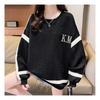 Navava Casual Loose Fit Long Sleeve Sweatshirt Nt2023