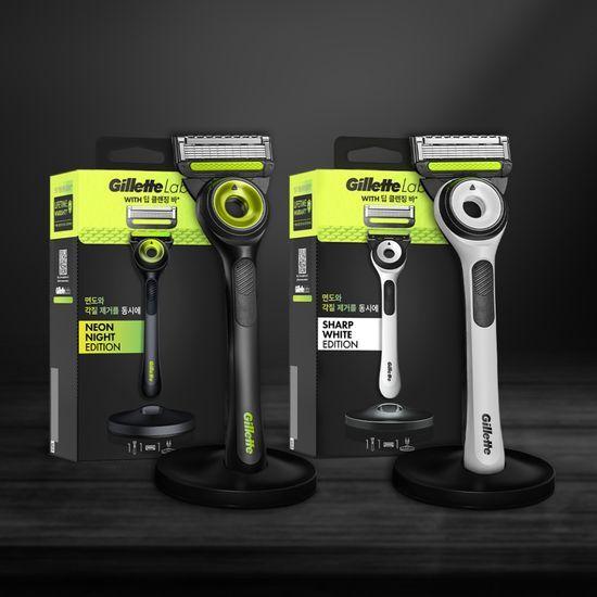 Gillette Labs Deep Cleansing Bar Бритвенный Белый/Неоновый (Ручка + 1 лезвие)