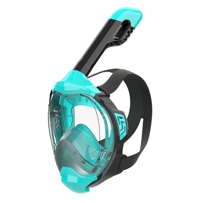 Full Dry Snorkel Mask Set Adults Silicone Face Seal Snorkeling Gear Swimming Diving