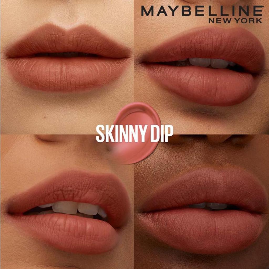 Maybelline New York Super Stay Teddy Tint Цвет для губ и щек 5 мл Skinny Dip Стойкий Матовый