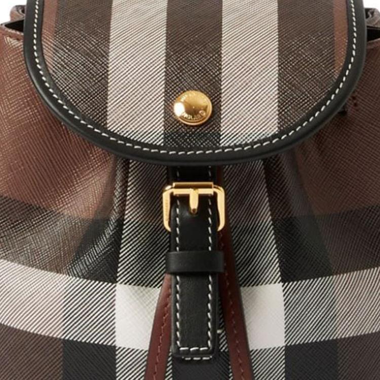 Burberry Adjustable Strap Mini Backpack Women Backpacks Brown Multicolor 80681021