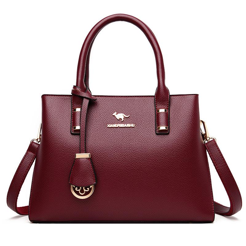 Large PU Leather Tote Bag for Women Top Bags for Ladies Feminine Shoulder Bags Crossbody Bags New Fashion