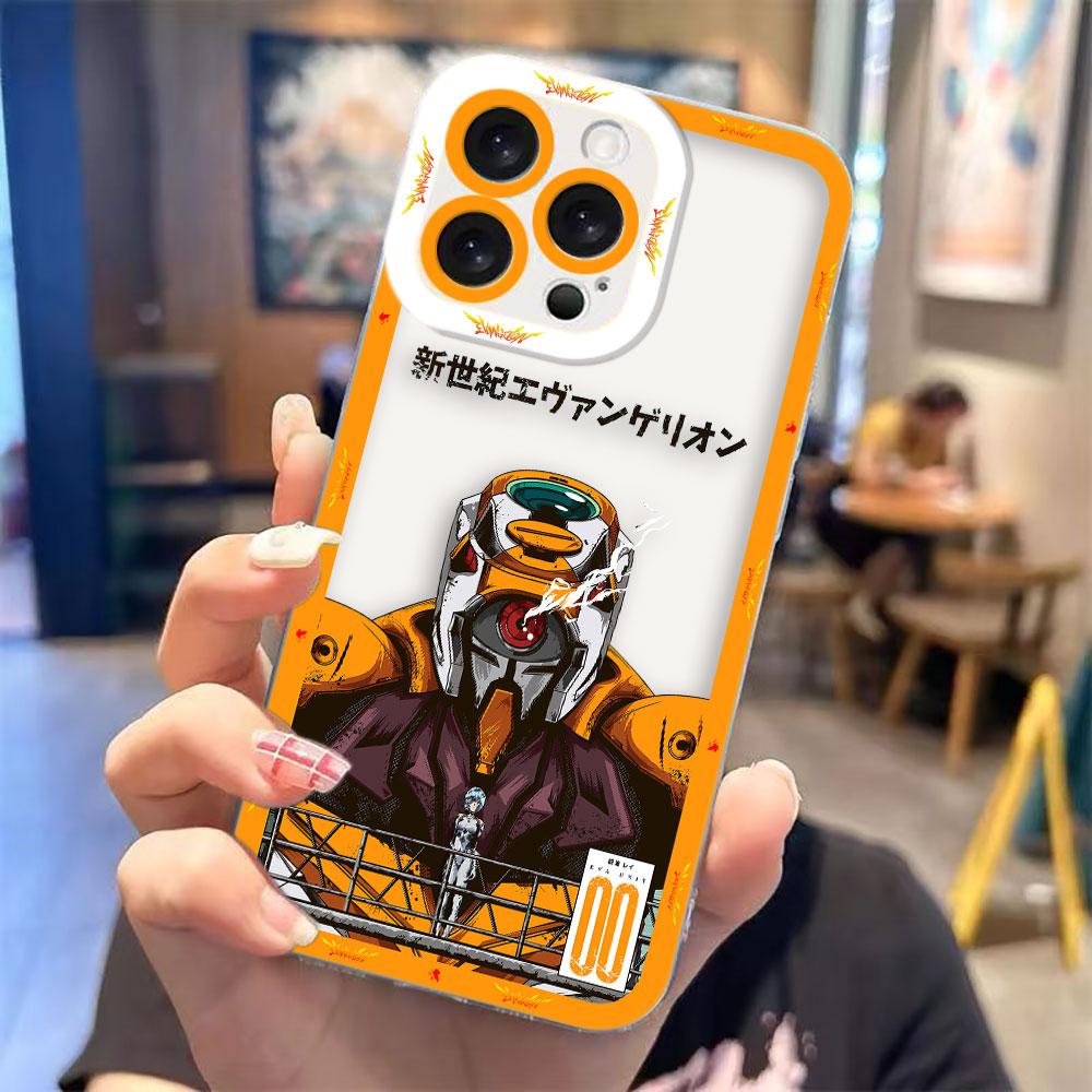 Новый Прозрачный Чехол для Телефона с Мехами E-Evangelion Для Infinix TECNO POVA 2 4 3 5 SMART 6 7 8 NOTE 10 11 12 30 30I 40 50 CAMON 19 20
