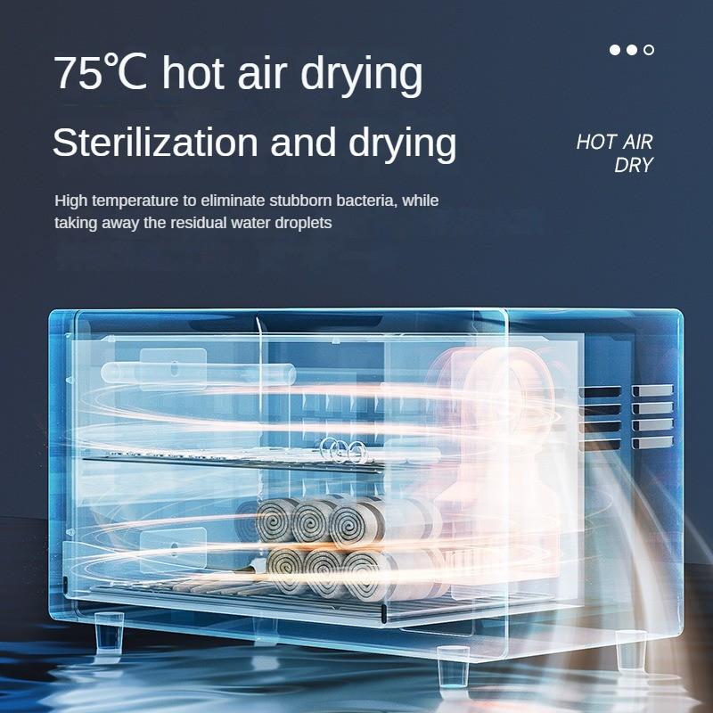 Специальный дезинфекционный шкаф для салона красоты Маленькая сушилка для инструментов для ногтей и тату Оборудование для УФ-стерилизации