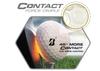 BRIDGESTONE GOLF 2023 e12 CONTACT Golf Balls, 1 Dozen (12 Balls), 3-Piece, Yellow, Imported Directly from the USA