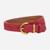 Trendy Pin Buckle Waistband Casual Business Waist Strap Women Suede Leather Belt