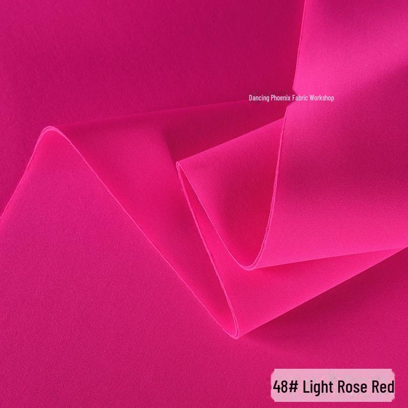 320 г утолщенного шелкового хлопкового трикотажного полотна для эластичного силуэта