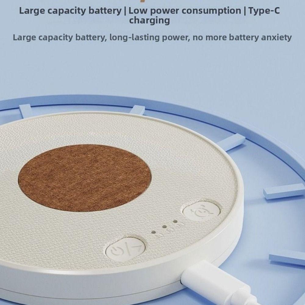 Bluetooth 5.4 Sleep Aid Speaker Ultra-Thin White Noise Machine Music Listening Artifact