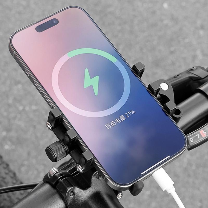 Вращающийся на 360 градусов держатель для телефона на велосипед Удобные углы обзора Подставка для телефона для плавных поездок на велосипеде