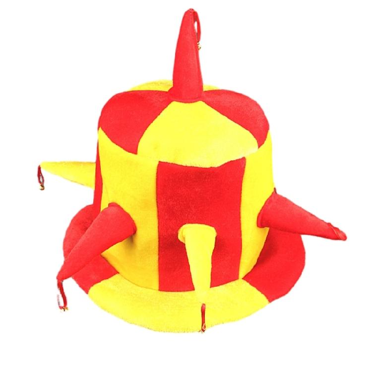 Fashion Masquerade Party Circus Clown Hat Carnivals Party Vintage Clown Hat