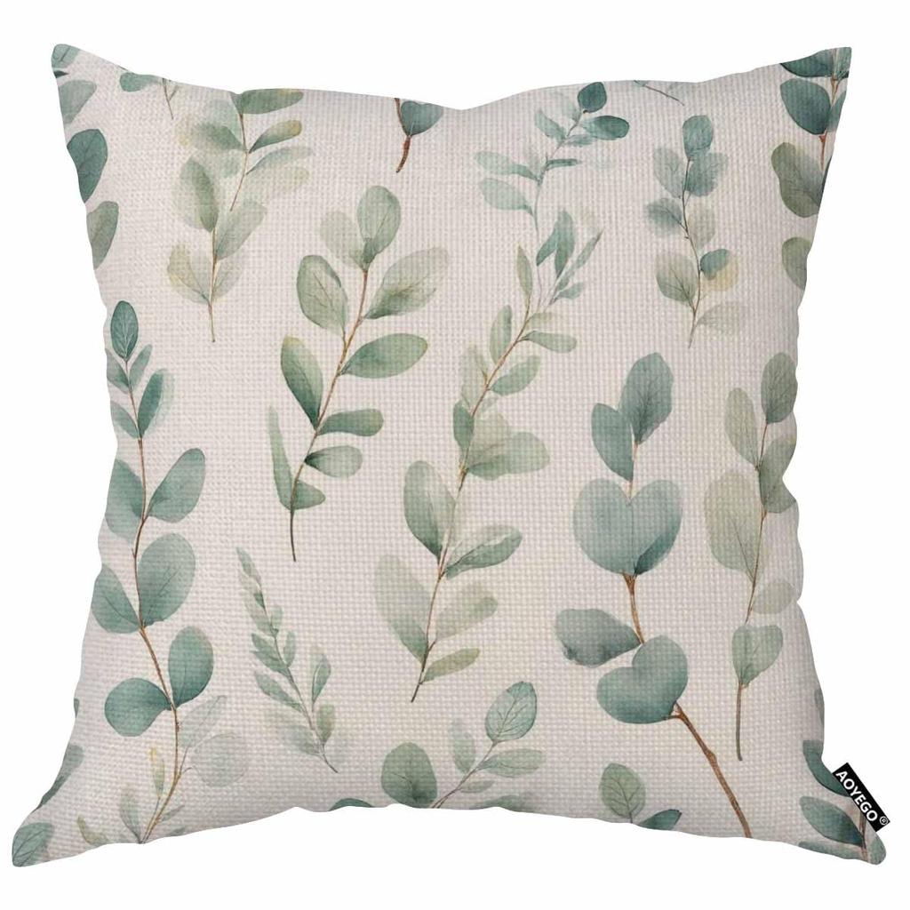 Funny Opossum Pillow Cover Cute Animal Cushion Case Wild Animal Decor Unique Gift for Animal Lovers