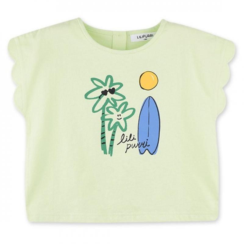 [lilypuri] Футболка CuTie Summer, цвет лайм 