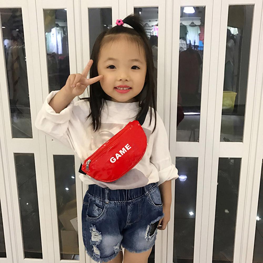 Студенческая уличная детская сумка через плечо для мальчиков и девочек с буквенным принтом, нагрудная сумка, сумка для телефона