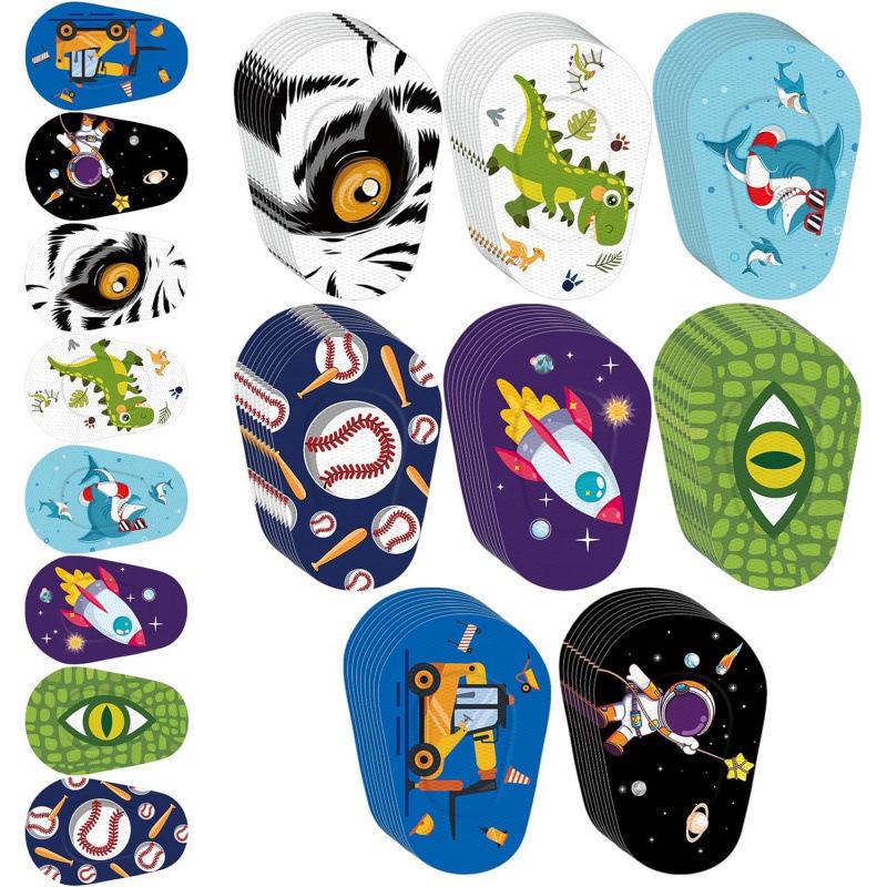 Детские одноразовые окклюдеры для лечения амблиопии и коррекции косоглазия - Полное покрытие, терапия одного глаза