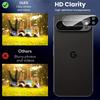 1-2 шт. Закаленное стекло с черной рамкой Защита объектива камеры Для Google Pixel 11 10 9 Pro XL 8 7 A/Pro Задняя защитная пленка для объектива с защитой от отпечатков пальцев