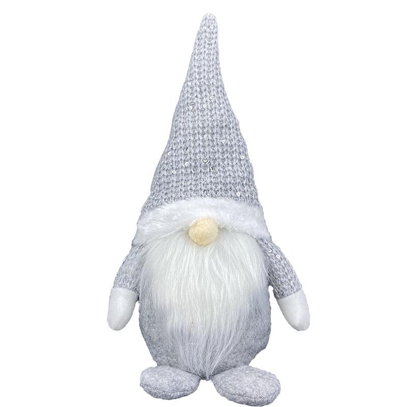 Gnome Decoration Faceless Plush Doll Christmas Desktop Ornament Xmas New Year Gift
