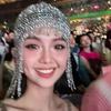 Модный головной убор для танца живота 2024 года с бусинами и длинными кистями - Ручная работа, Свадебный аксессуар для волос