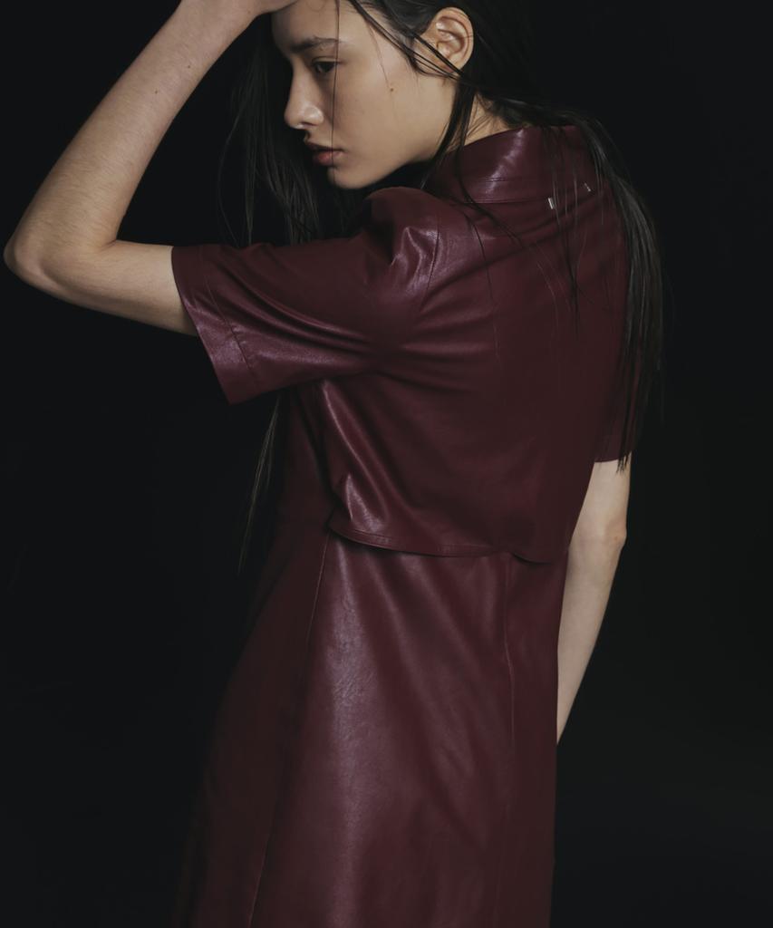 Uboa Burgundy Signature Detail Dress