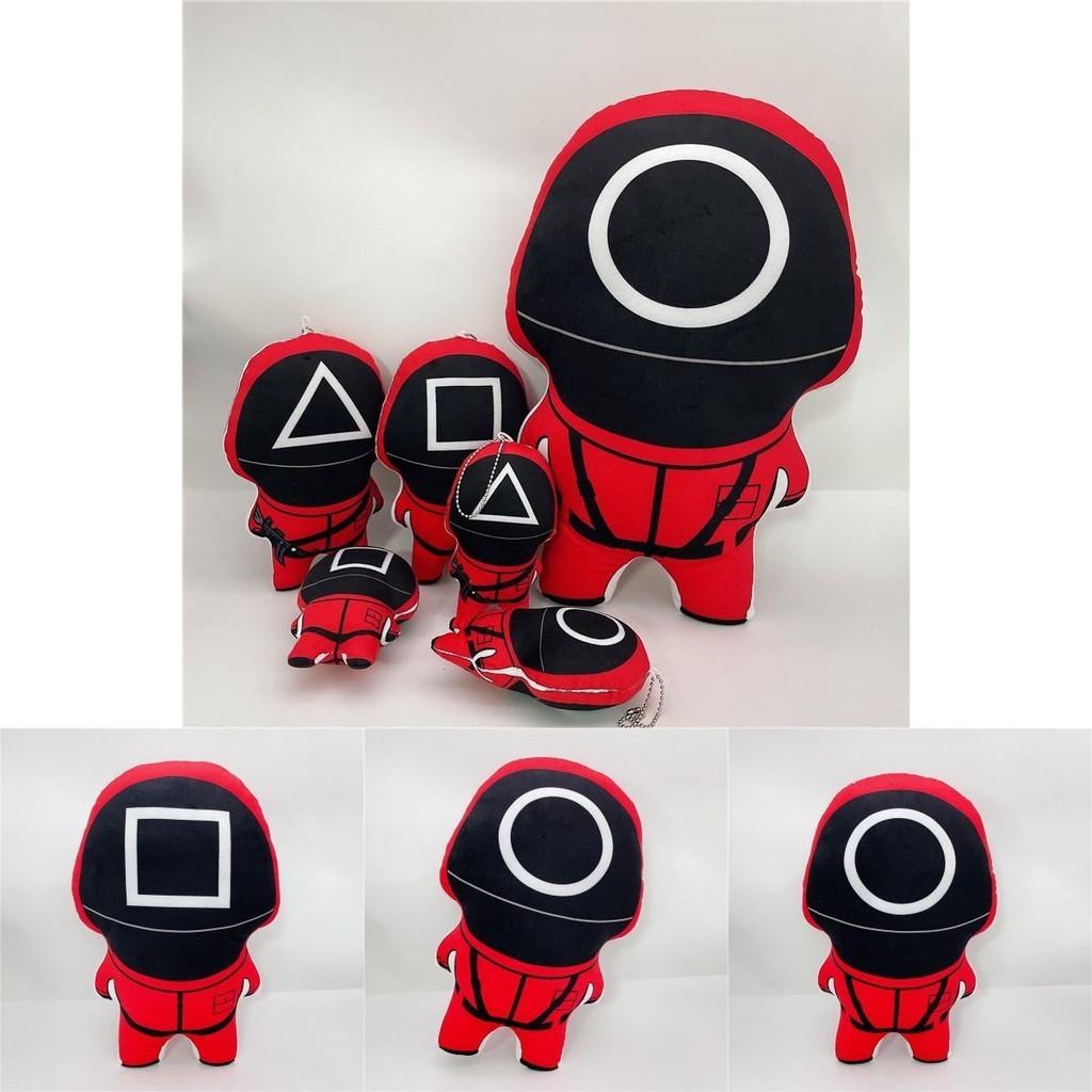 Очаровательная плюшевая игрушка «Игра в кальмара» с уникальным модным дизайном для детей и взрослых