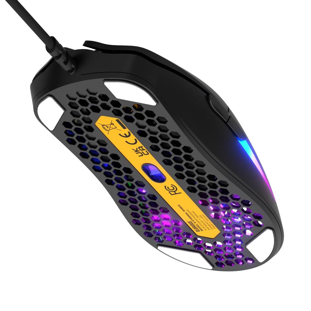 Glorious Model O Eternal Wired Black Lightweight Wired Gaming Mouse MS0761 GLO-OE-W-BLK