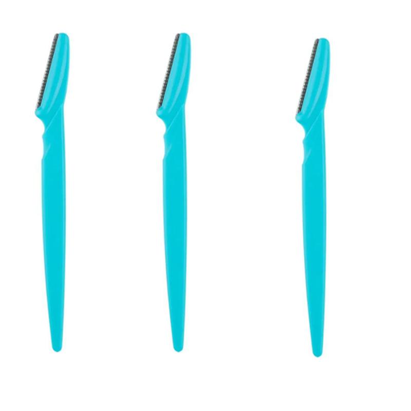 3/10 шт. бритва для бровей, триммер для бровей, женская бритва для удаления волос на лице, лезвия для бровей, косметические инструменты для макияжа