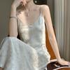 2023 Женское облегающее платье-комбинация из ледяного шелка во французском стиле
