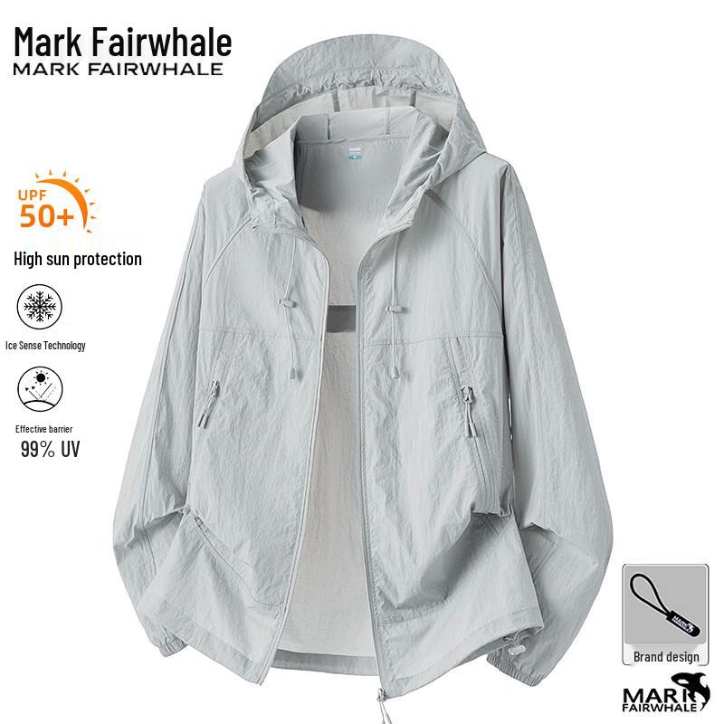 Mark Fairwhale Мужская куртка с капюшоном для защиты от солнца