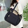 Large Capacity Student Class Shoulder Tote Bag Women's Crossbody Bag Canvas Bag
