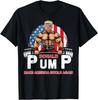 Funny Donald Pump Swole America Gym Fitness Trump 2024 T Shirt Men Women Kid NEW