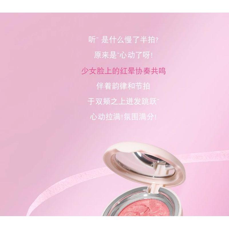 MACK ANDY - Velvety Flower Embossed Blusher- 3 Colors