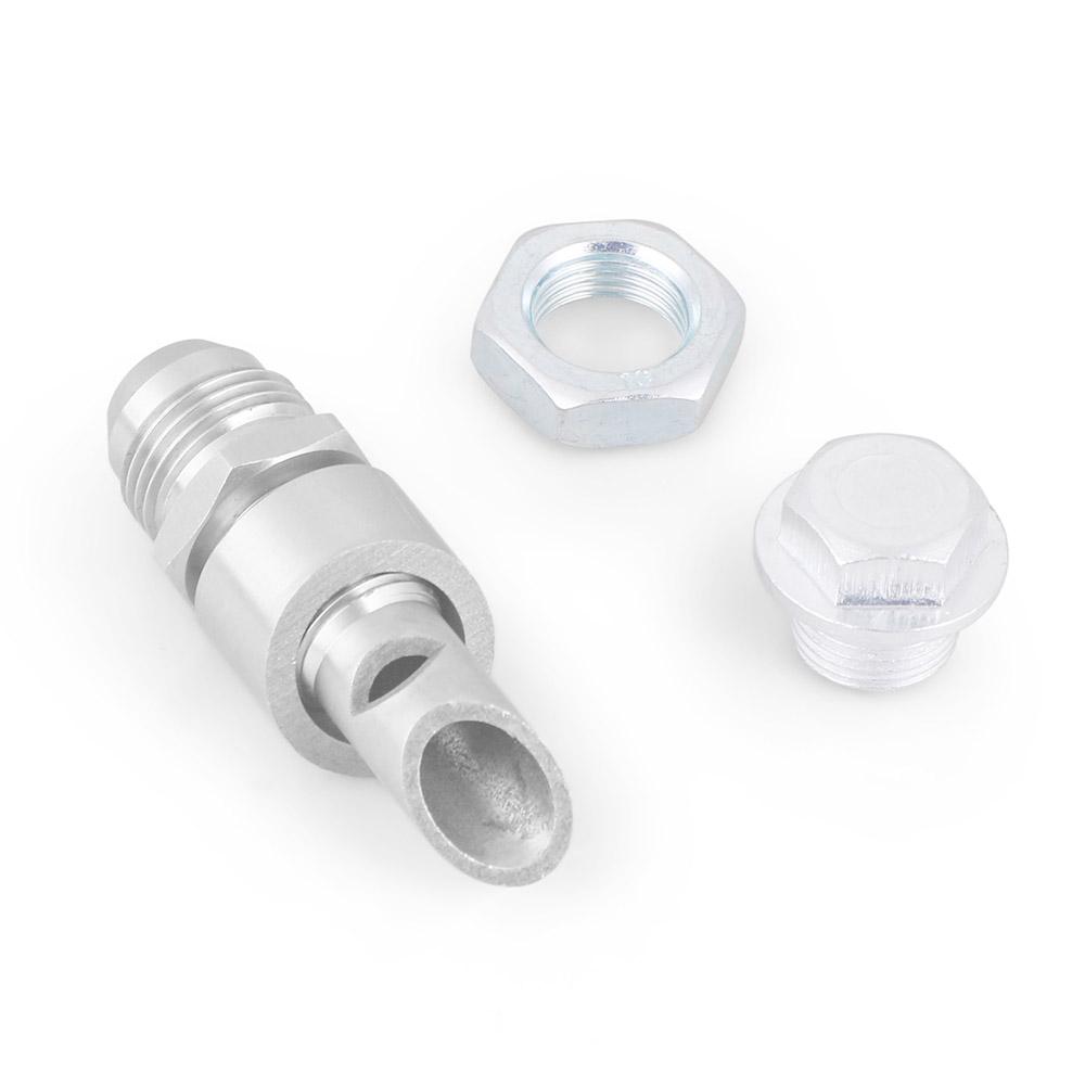 Stainless Steel Exhaust Vacuum Kit Catch Can Vent E-VAC Scavenger Kit includes T304 SS E-VAC fitting