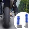2 Pieces Footrests Motorcycle Rear Foot Pegs Folding Non Slip Pedal Board Accessories Sturdy Easy
