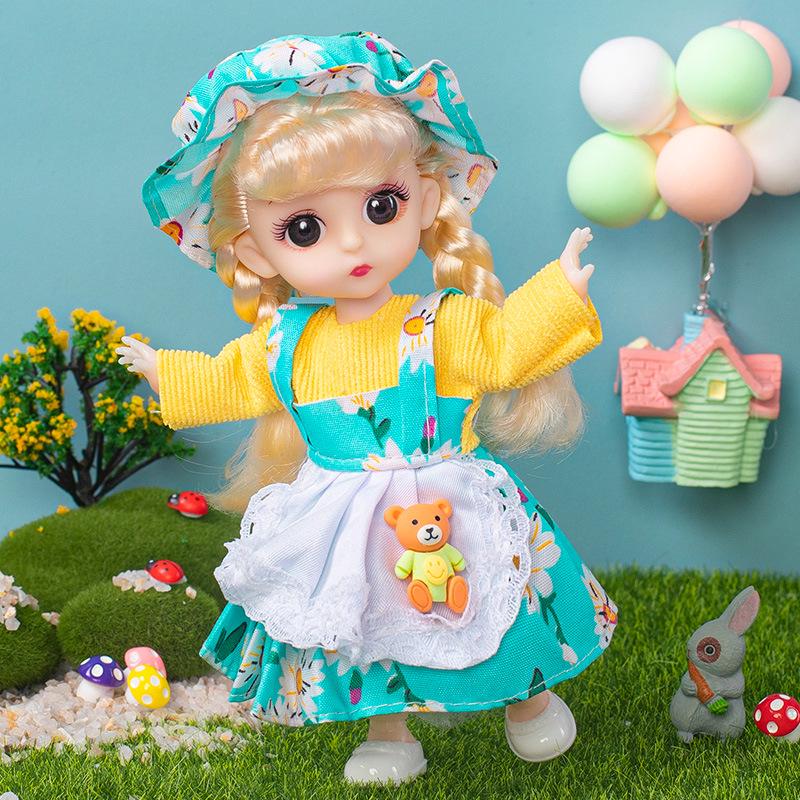 Игрушка-кукла принцесса 16 см - Мини-подарок на день рождения девочки