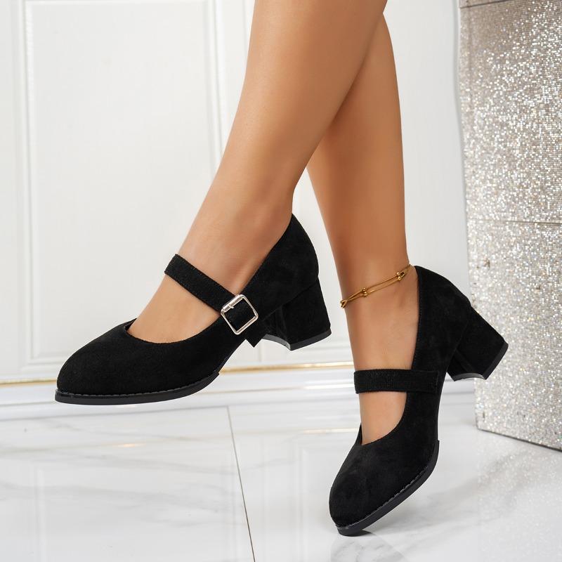 High Heels Pointed Toe Basketball Platform 2025 Chunky Sandals Women's High-Heeled Shoes Footwear Shallow Mouth Mary