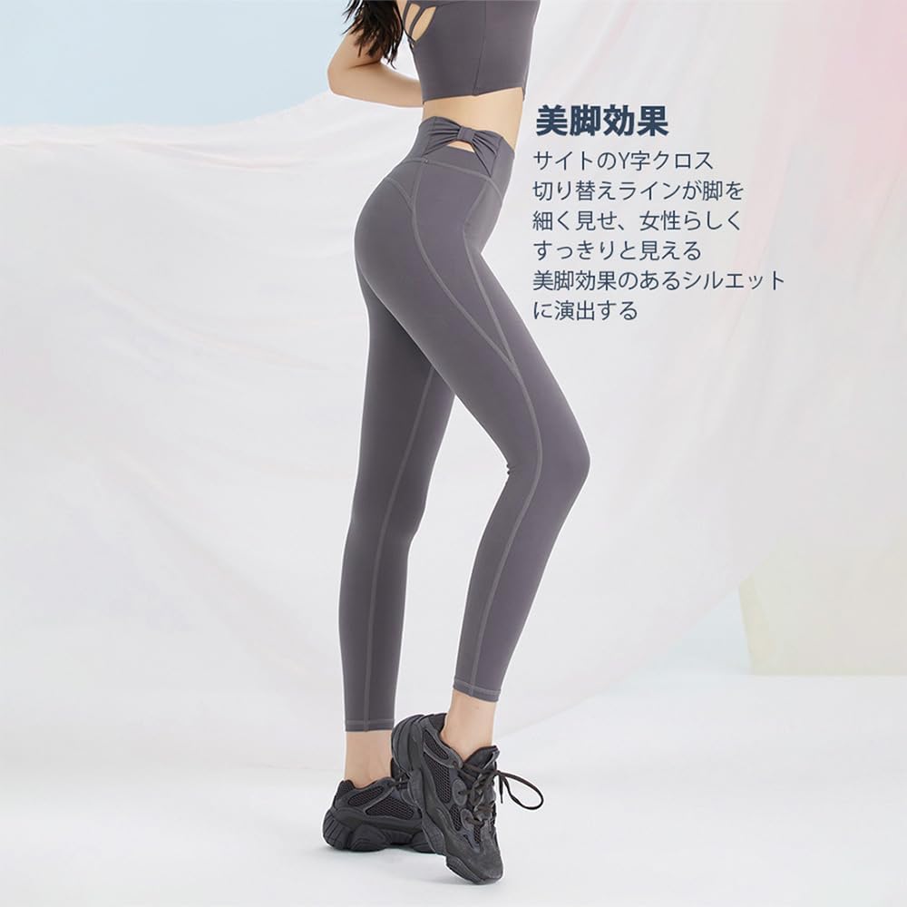 Летние брюки для йоги Yomoment с милым бантом, женские спортивные леггинсы для йоги и спортзала, розовые, влагоотводящие, быстросохнущие, с эффектом подтяжки ягодиц, эластичные, тайтсы,